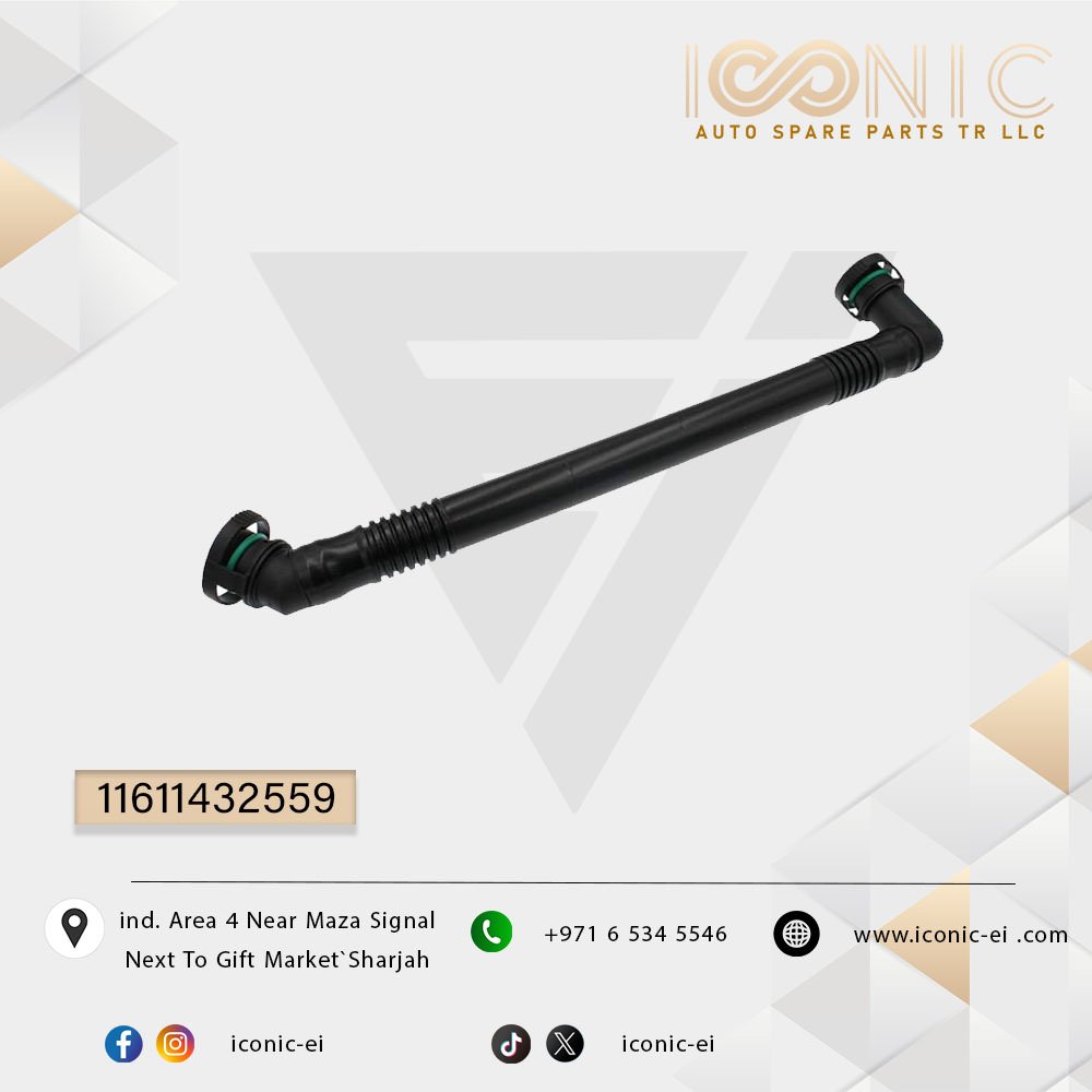 BREATHER HOSE 11611432559 EURO ICON - MERCEDES-BENZ,BMW,RANGE ROVER,AUDI