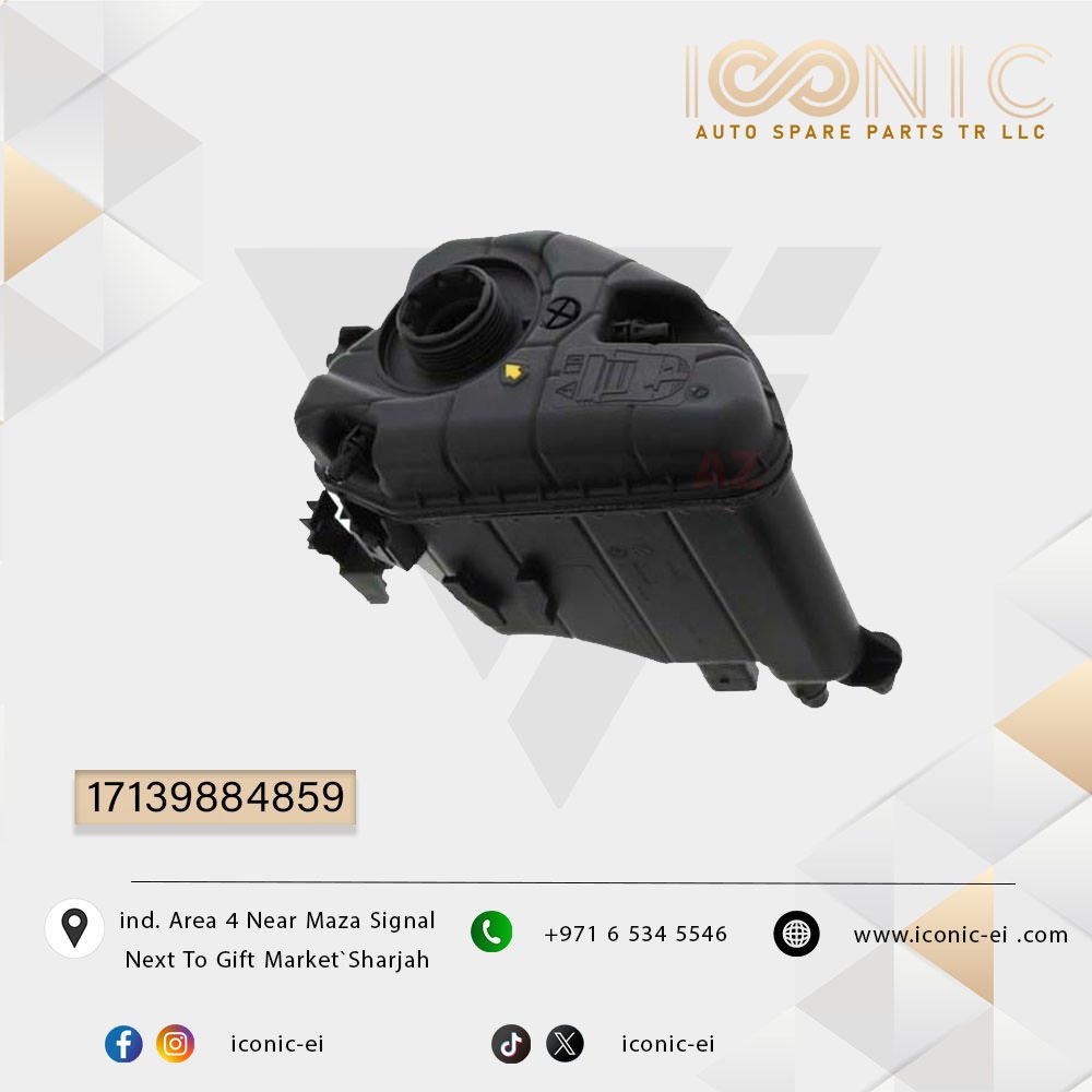 EXPANSION TANK 17139884859 EURO ICON - MERCEDES-BENZ,BMW,RANGE ROVER,AUDI