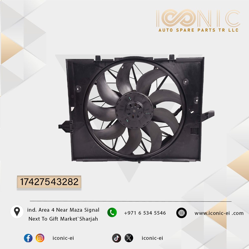 FAN HOUSING WITH FAN 600W 17427543282 EURO ICON - MERCEDES-BENZ,BMW ...