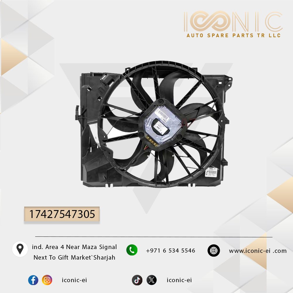 FAN HOUSING WITH FAN 600W 17427547305 EURO ICON - MERCEDES-BENZ,BMW ...