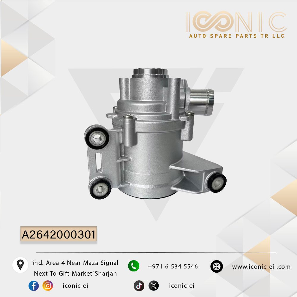 ELECTRIC WATER PUMP A2642000100 A2642000301 EURO ICON - MERCEDES-BENZ ...